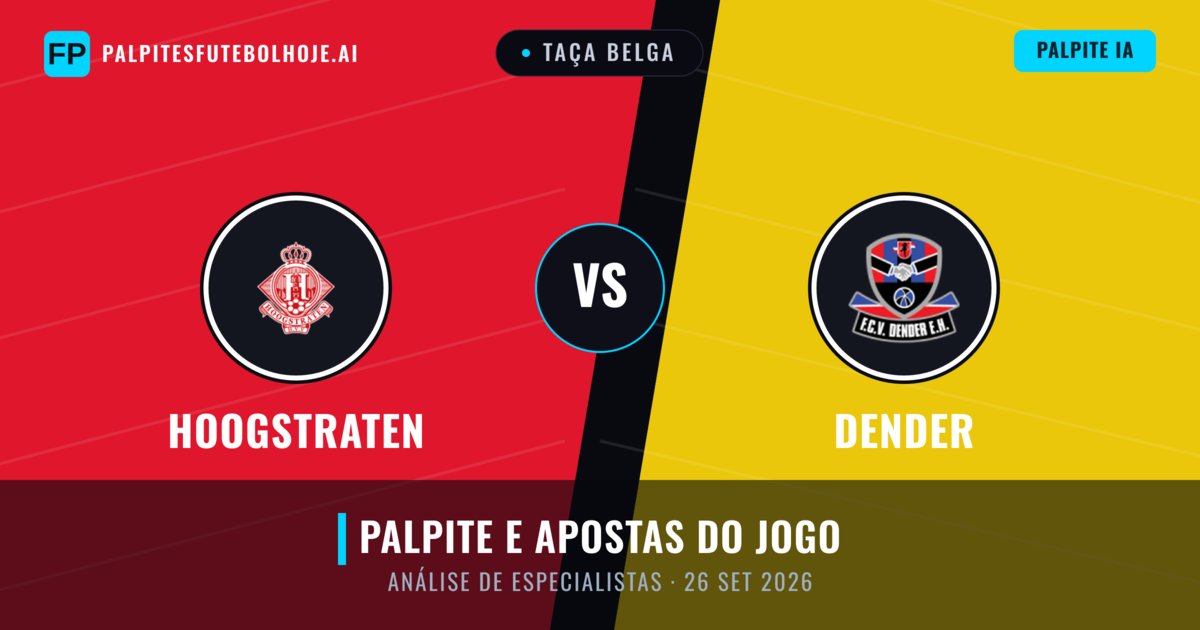 Hoogstraten vs Dender — prognóstico e prévia do jogo
