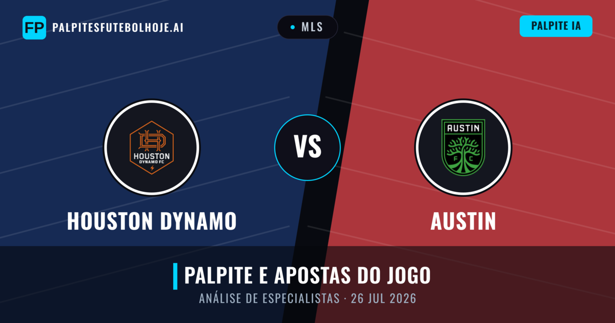 Houston Dynamo vs Austin — prognóstico e prévia do jogo