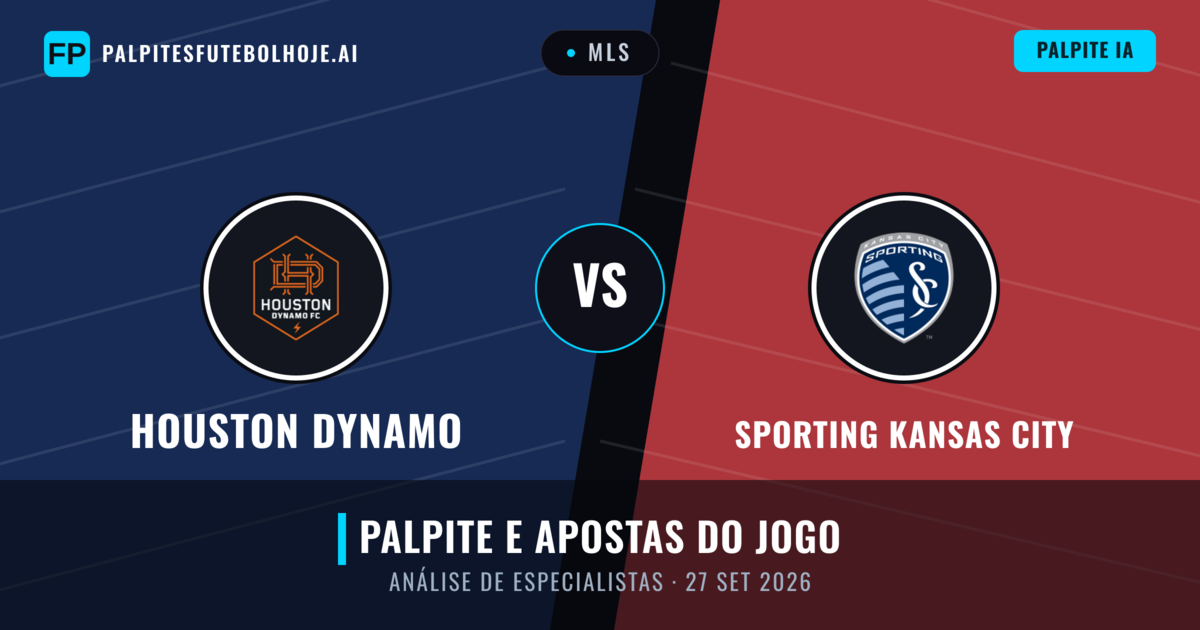 Houston Dynamo vs Sporting Kansas City — prognóstico e prévia do jogo