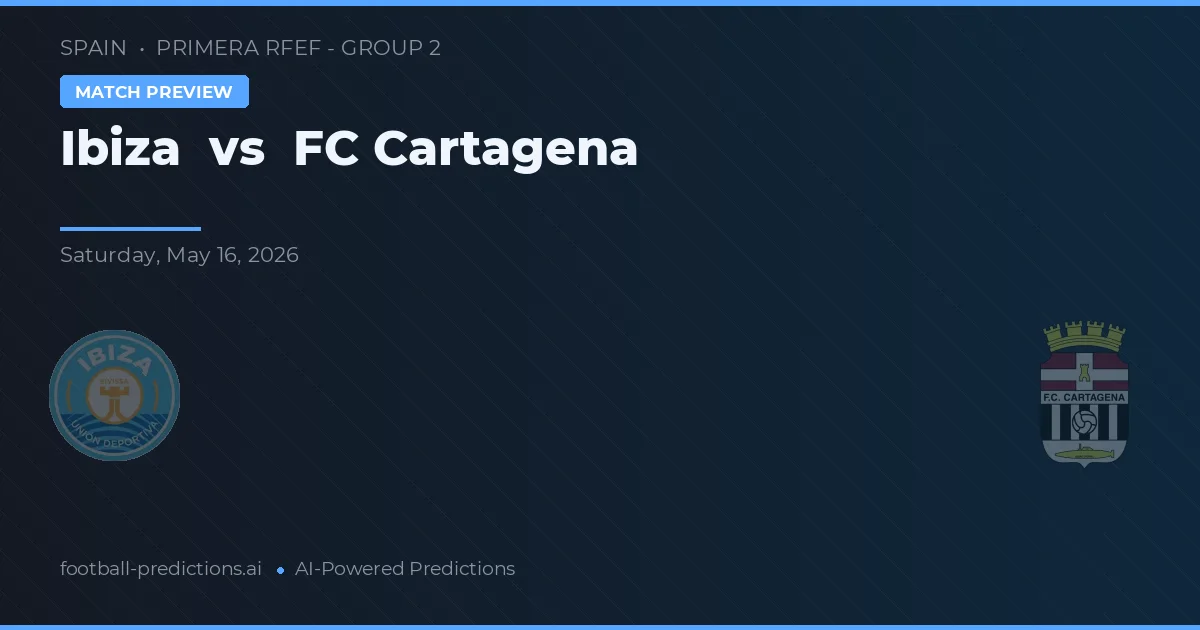 Ibiza vs FC Cartagena — prognóstico e prévia do jogo
