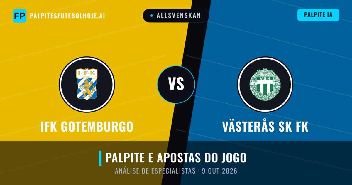 IFK Gotemburgo vs Västerås SK FK — prognóstico e prévia do jogo