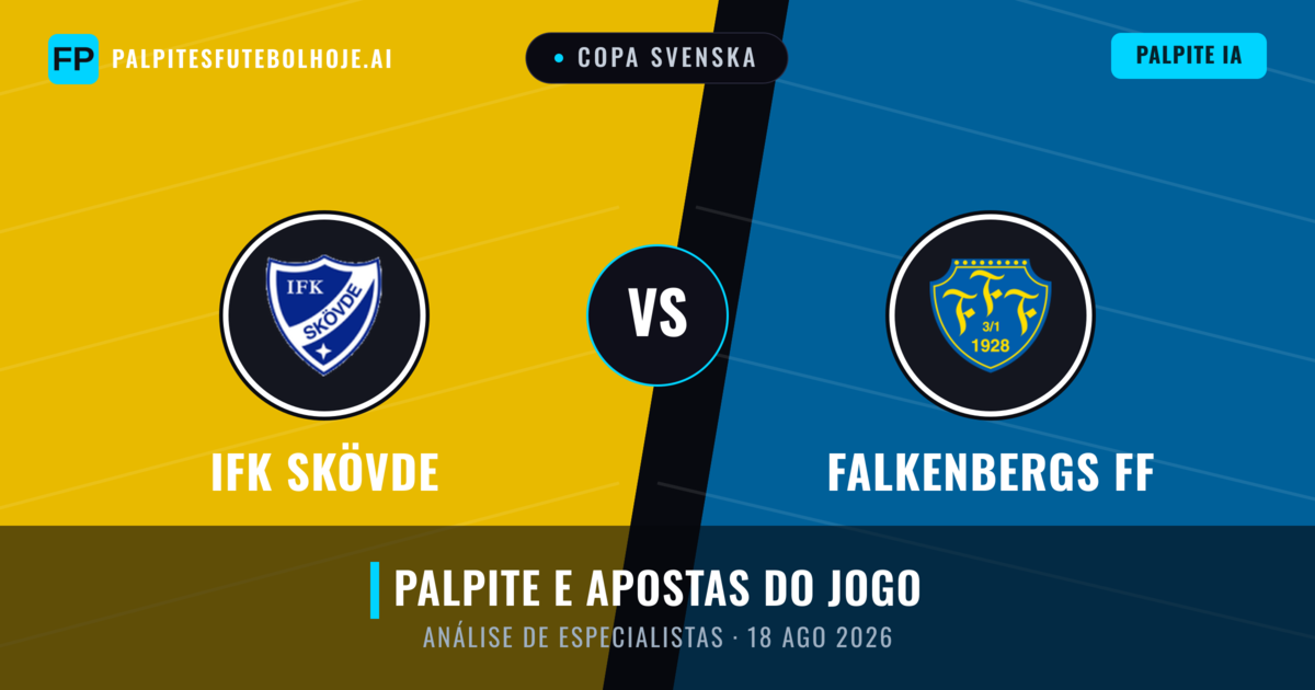IFK Skövde vs Falkenbergs FF — prognóstico e prévia do jogo