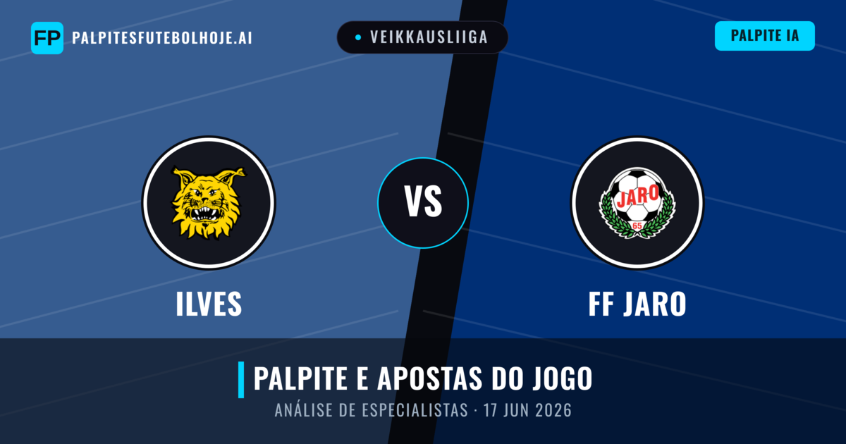 Ilves vs FF Jaro — prognóstico e prévia do jogo