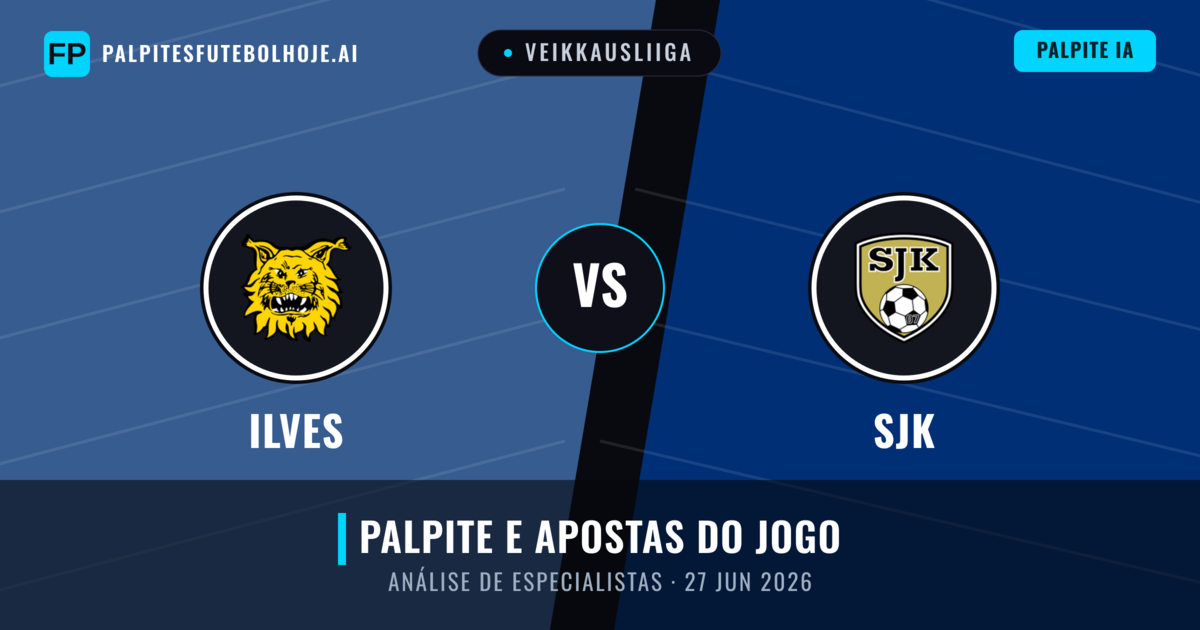 Ilves vs SJK — prognóstico e prévia do jogo