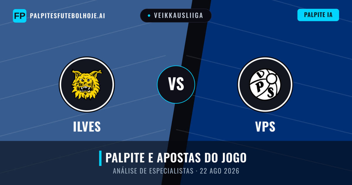 Ilves vs VPS — prognóstico e prévia do jogo
