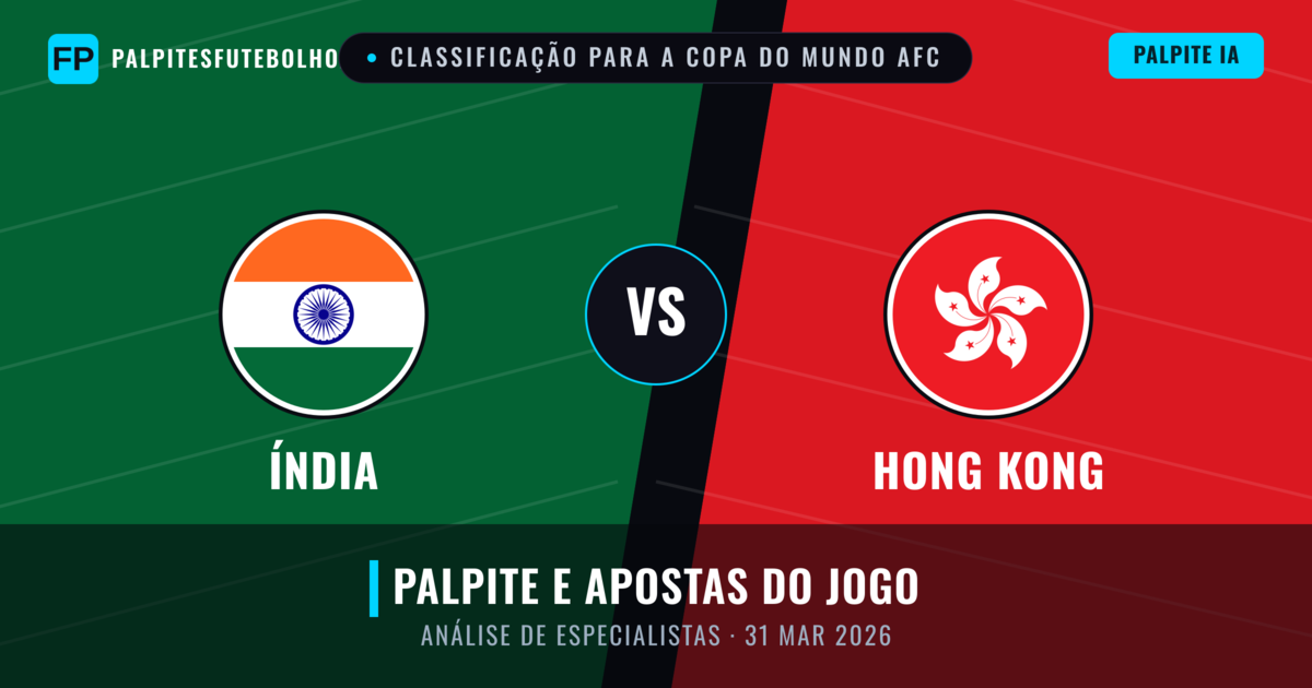 Índia vs Hong Kong — prognóstico e prévia do jogo