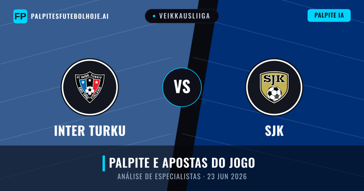 Inter Turku vs SJK — prognóstico e prévia do jogo