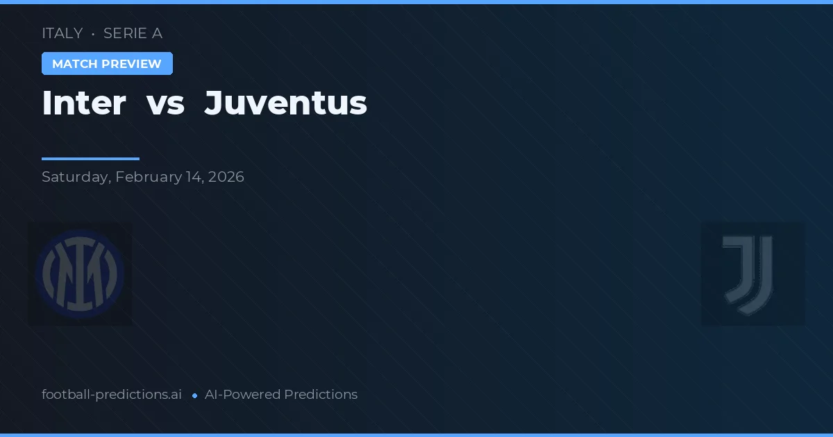 Internazionale vs Juventus — prognóstico e prévia do jogo