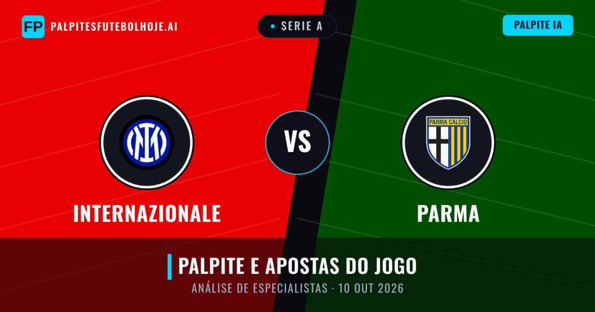 Internazionale vs Parma — prognóstico e prévia do jogo