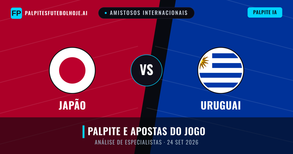 Japão vs Uruguai — prognóstico e prévia do jogo