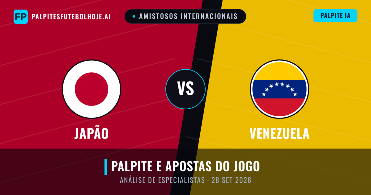 Japão vs Venezuela — prognóstico e prévia do jogo