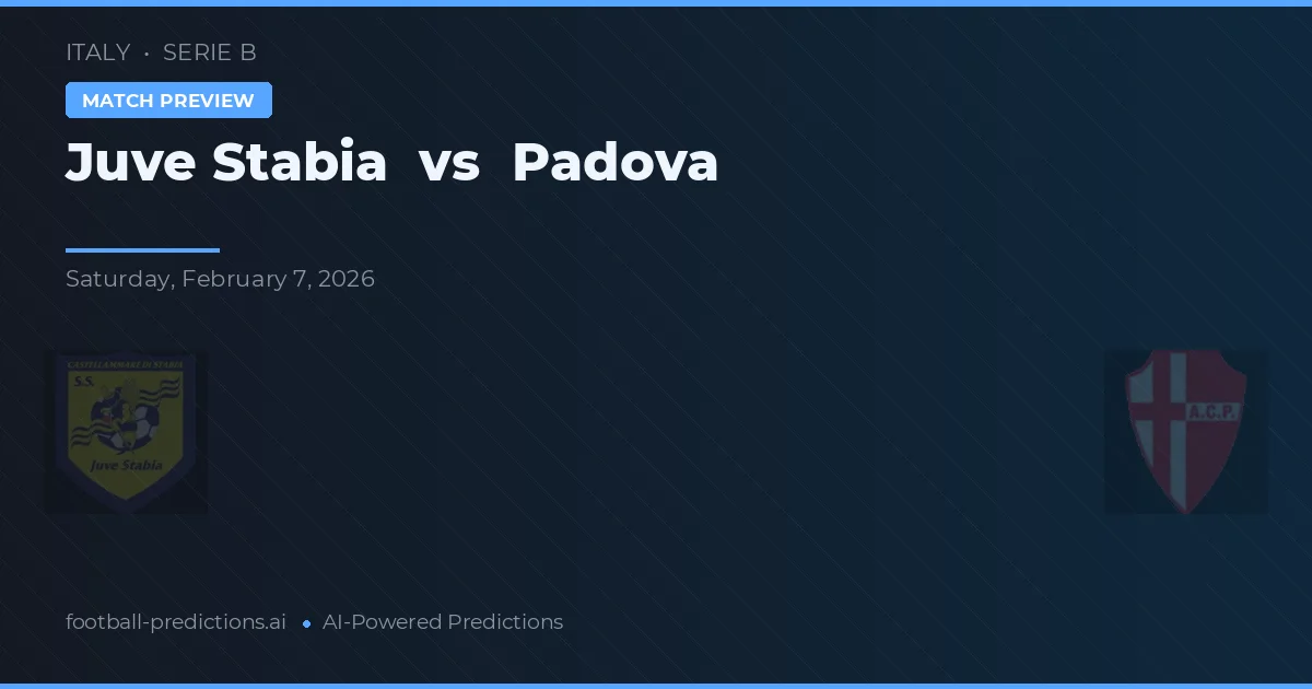 Juventus Stabia vs Padova — prognóstico e prévia do jogo