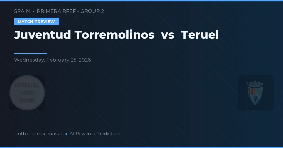 Juventud Torremolinos vs Teruel — prognóstico e prévia do jogo