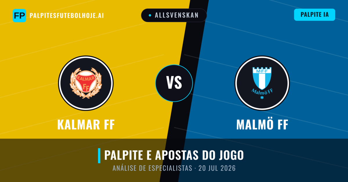 Kalmar FF vs Malmö FF — prognóstico e prévia do jogo