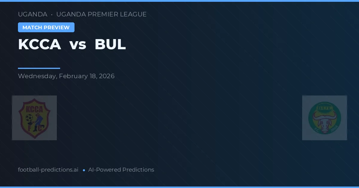 KCCA vs BUL — prognóstico e prévia do jogo