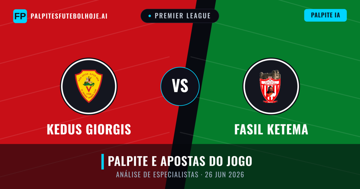 Kedus Giorgis vs Fasil Ketema — prognóstico e prévia do jogo