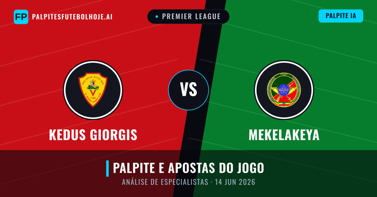 Kedus Giorgis vs Mekelakeya — prognóstico e prévia do jogo