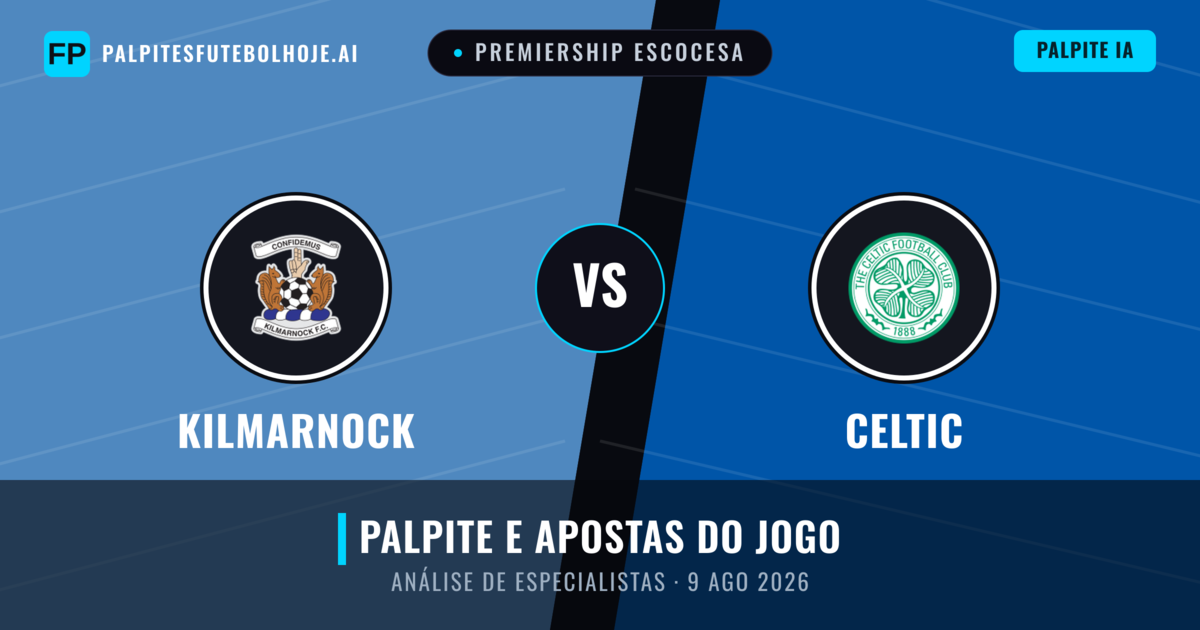 Kilmarnock vs Celtic — prognóstico e prévia do jogo