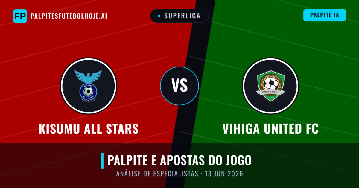 Kisumu All Stars vs Vihiga United FC — prognóstico e prévia do jogo