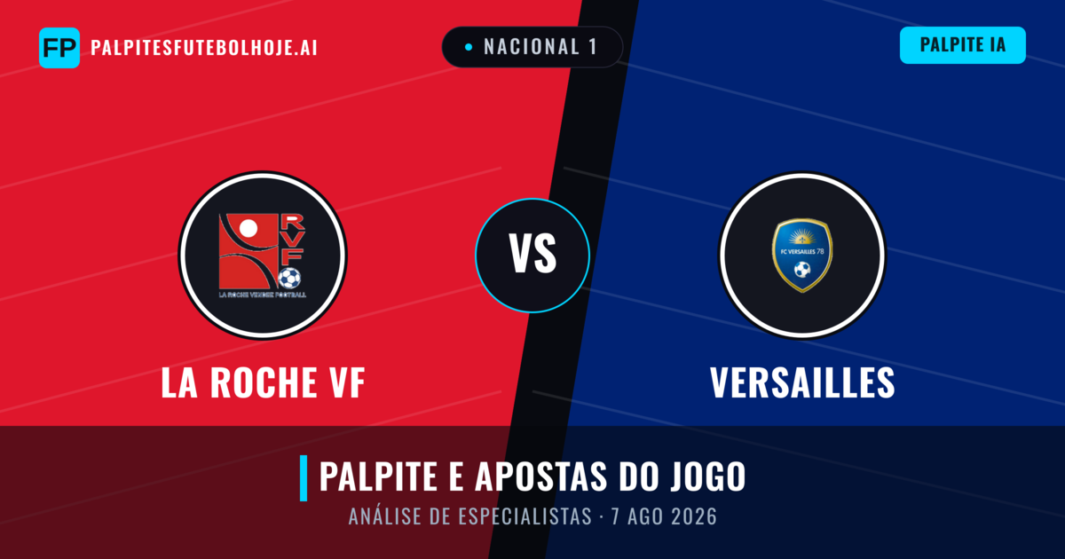 La Roche VF vs Versailles — prognóstico e prévia do jogo