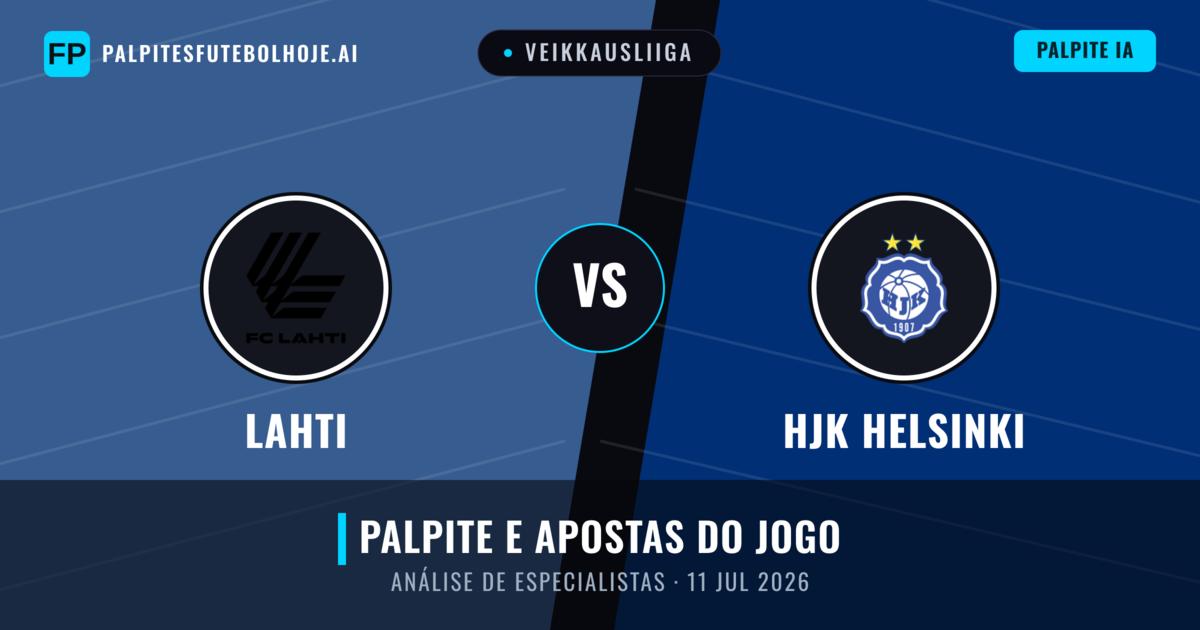 Lahti vs HJK Helsinki — prognóstico e prévia do jogo