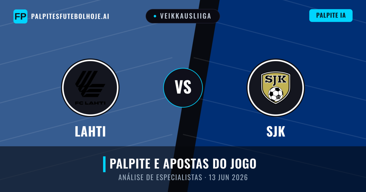 Lahti vs SJK — prognóstico e prévia do jogo
