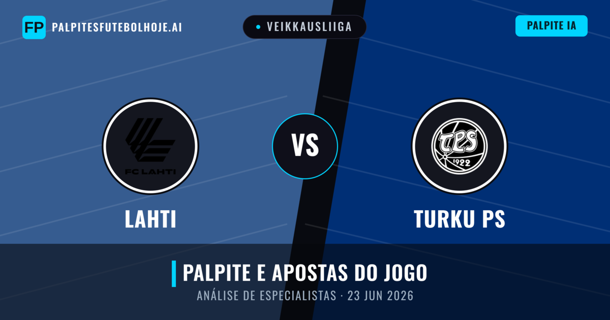 Lahti vs Turku PS — prognóstico e prévia do jogo