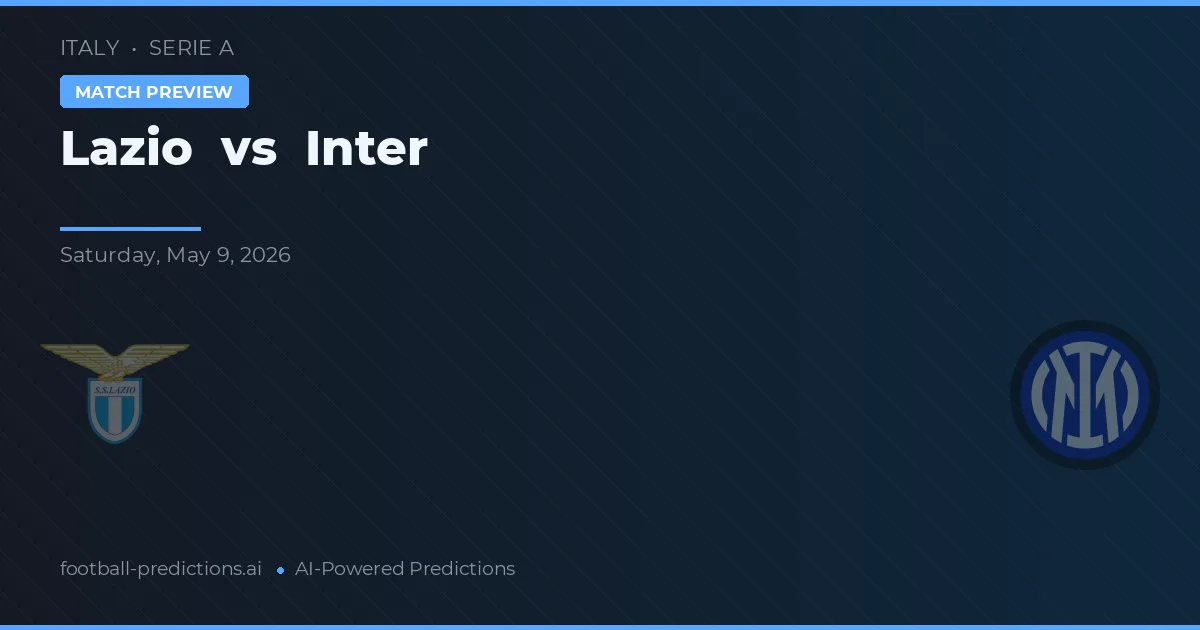 Lazio vs Internazionale — prognóstico e prévia do jogo