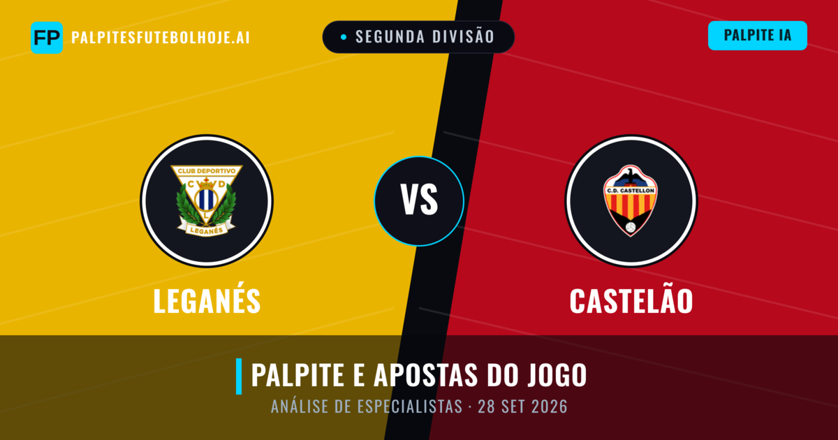 Leganés vs Castelão — prognóstico e prévia do jogo