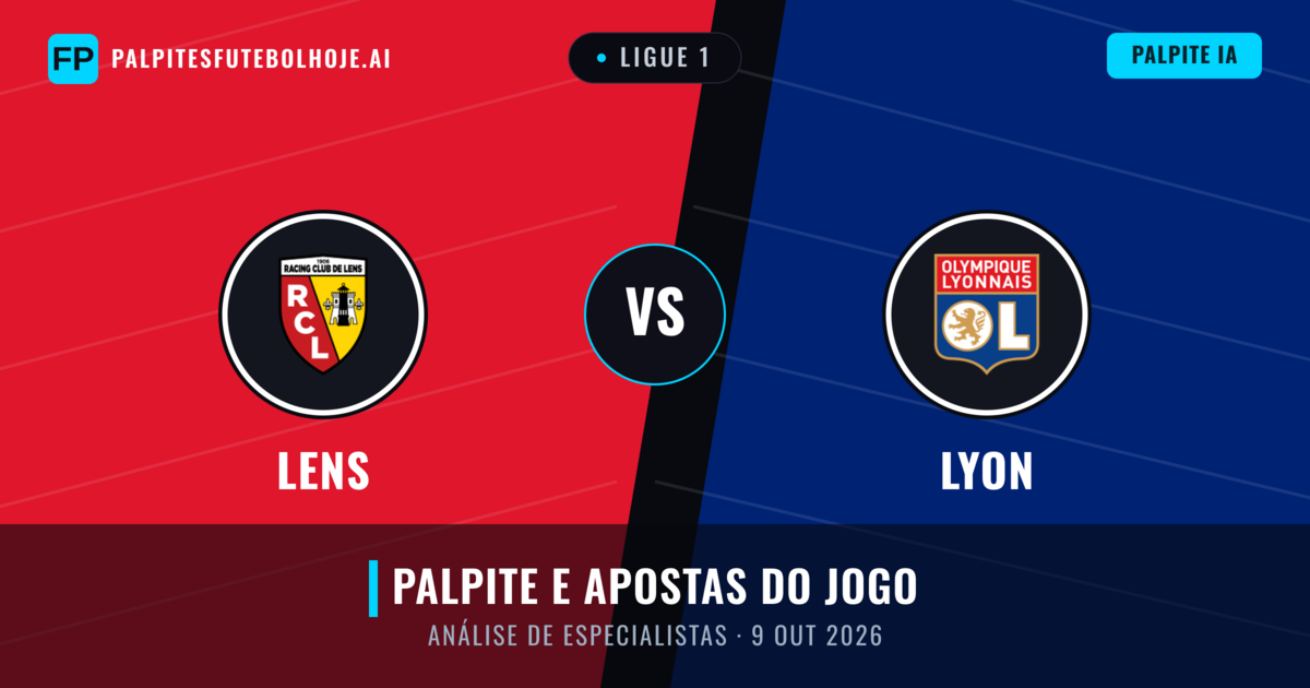 Lens vs Lyon — prognóstico e prévia do jogo