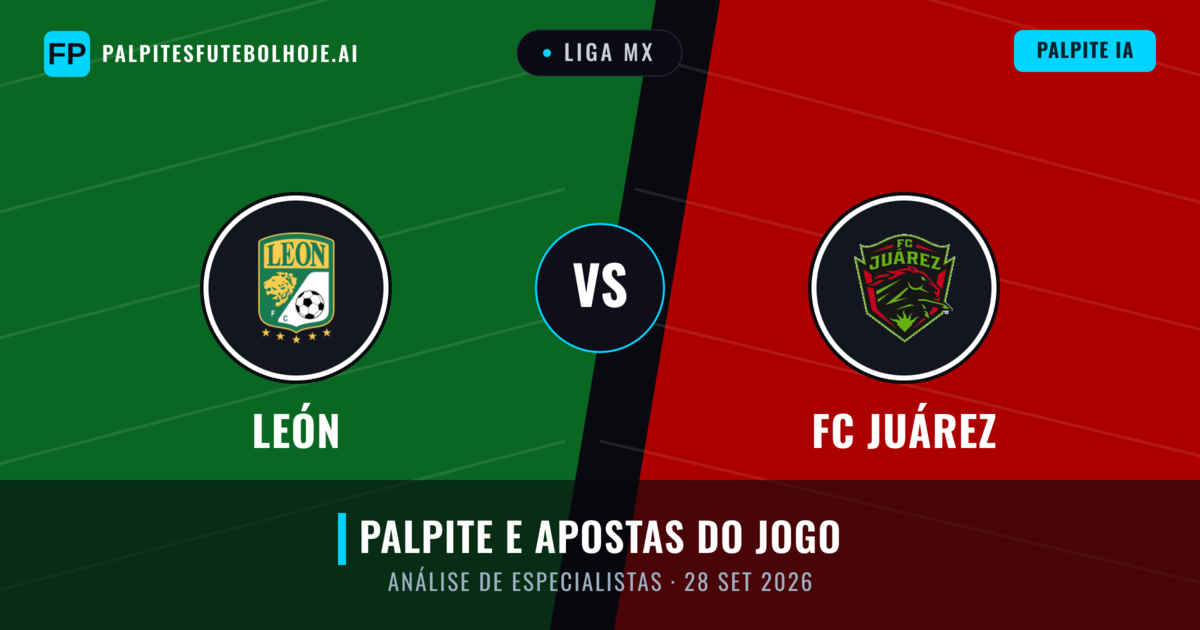 León vs FC Juárez — prognóstico e prévia do jogo