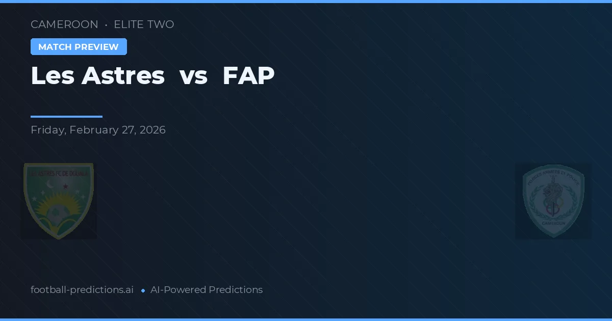 Les Astres vs FAP — prognóstico e prévia do jogo