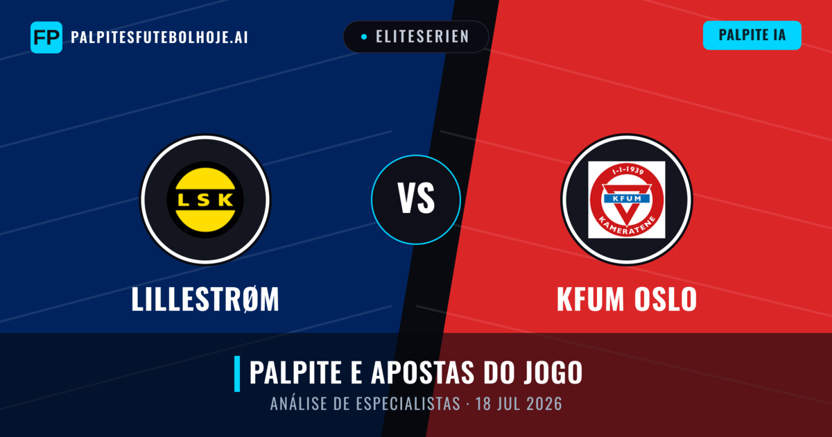 Lillestrøm vs KFUM Oslo — prognóstico e prévia do jogo