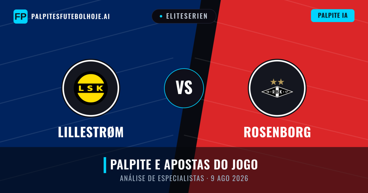 Lillestrøm vs Rosenborg — prognóstico e prévia do jogo