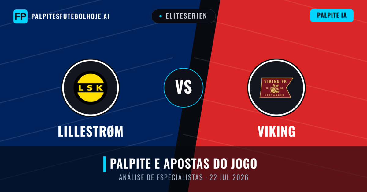 Lillestrøm vs Viking — prognóstico e prévia do jogo