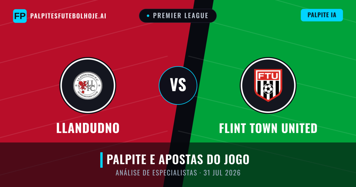 Llandudno vs Flint Town United — prognóstico e prévia do jogo