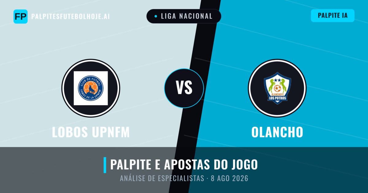 Lobos Upnfm vs Olancho — prognóstico e prévia do jogo