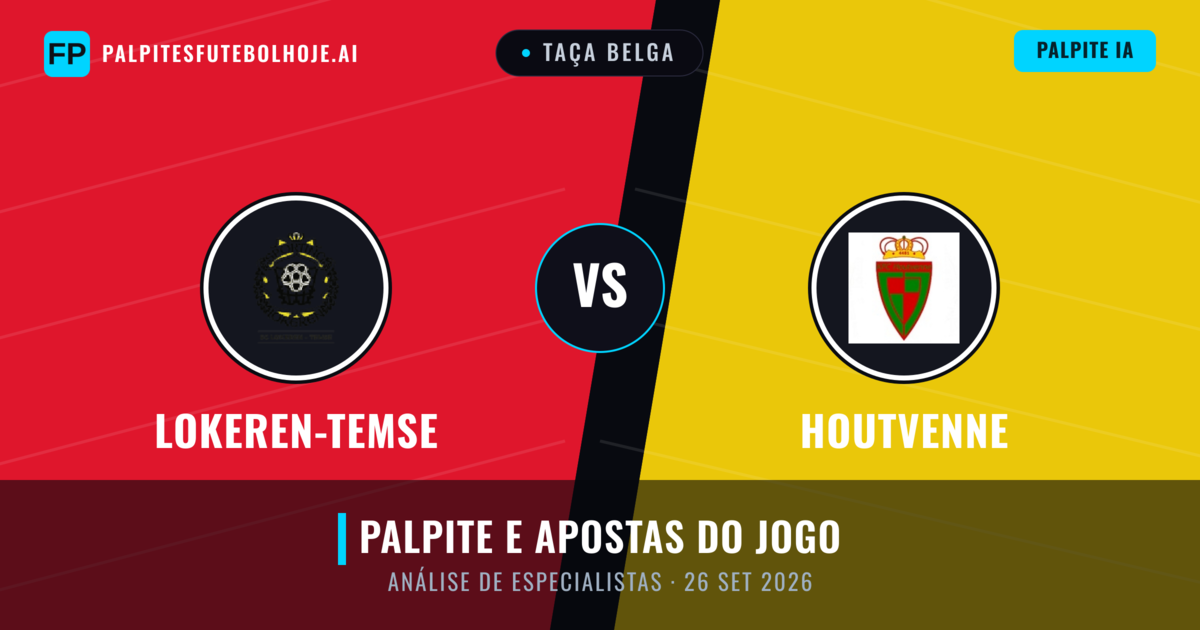 Lokeren-Temse vs Houtvenne — prognóstico e prévia do jogo