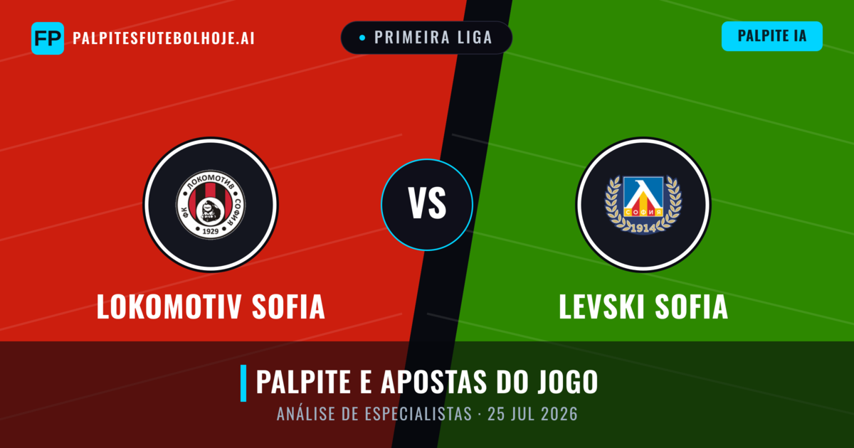 Lokomotiv Sofia vs Levski Sofia — prognóstico e prévia do jogo