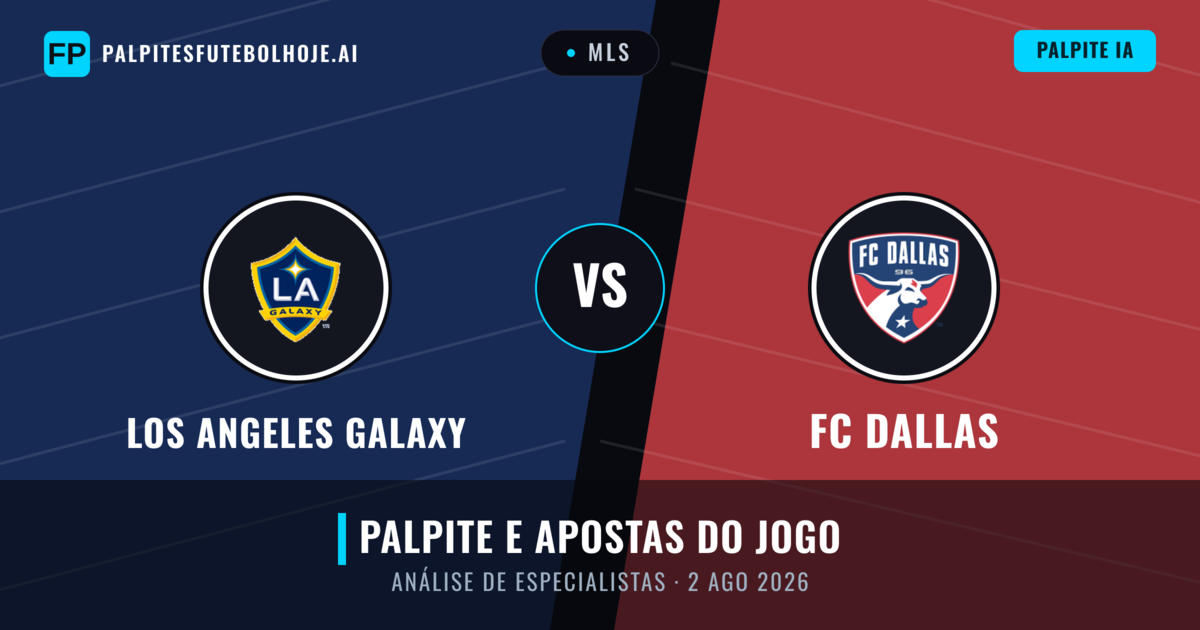 Los Angeles Galaxy vs FC Dallas — prognóstico e prévia do jogo