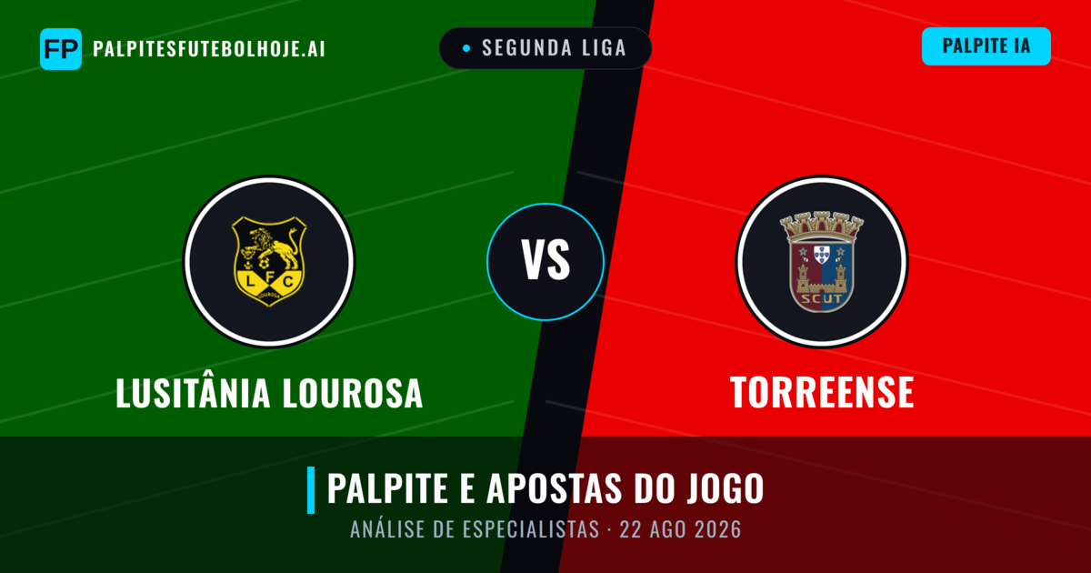 Lusitânia Lourosa vs Torreense — prognóstico e prévia do jogo