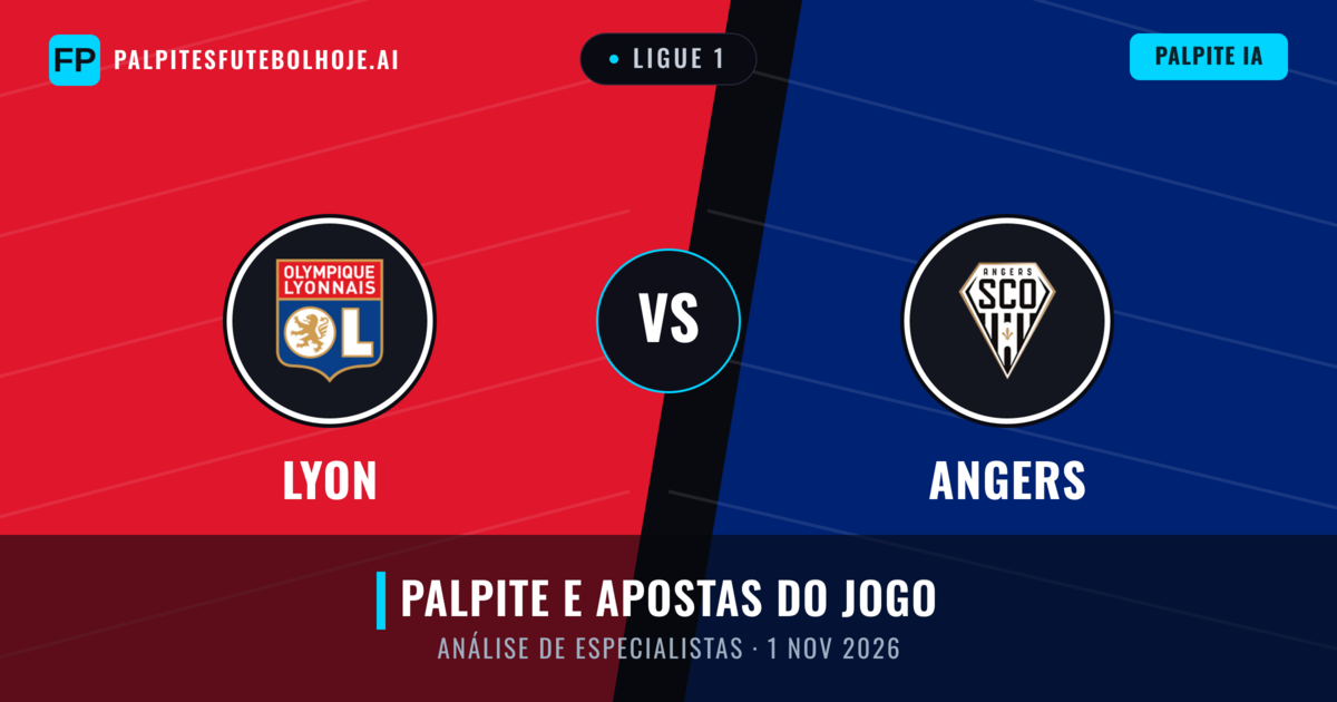 Lyon vs Angers — prognóstico e prévia do jogo