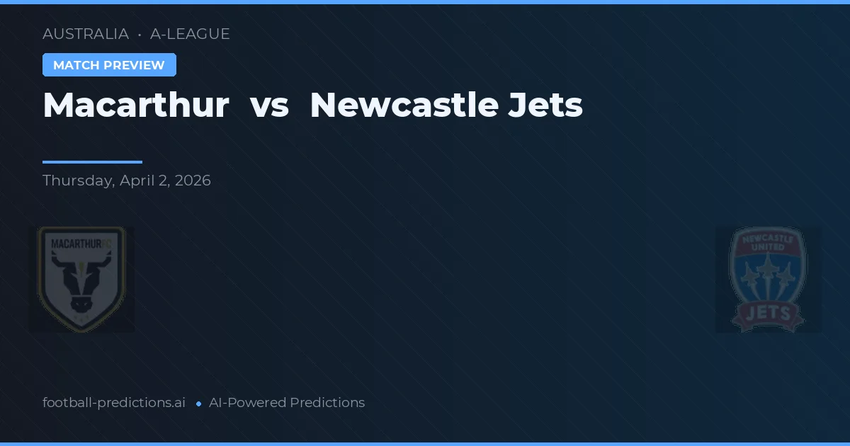 Macarthur vs Newcastle Jets — prognóstico e prévia do jogo