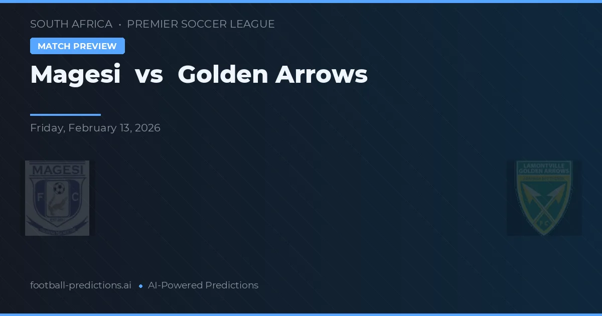 Magesi vs Arcos Dourados — prognóstico e prévia do jogo