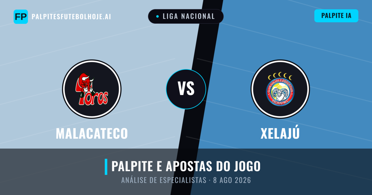 Malacateco vs Xelajú — prognóstico e prévia do jogo
