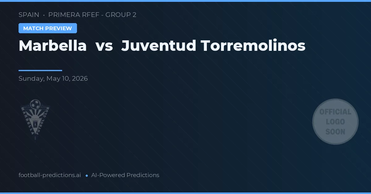 Marbella vs Juventud Torremolinos — prognóstico e prévia do jogo