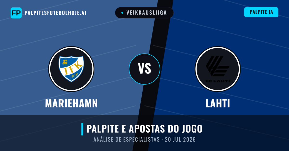 Mariehamn vs Lahti — prognóstico e prévia do jogo