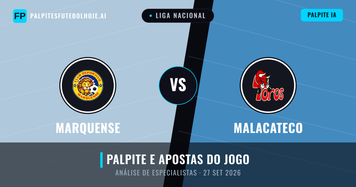 Marquense vs Malacateco — prognóstico e prévia do jogo