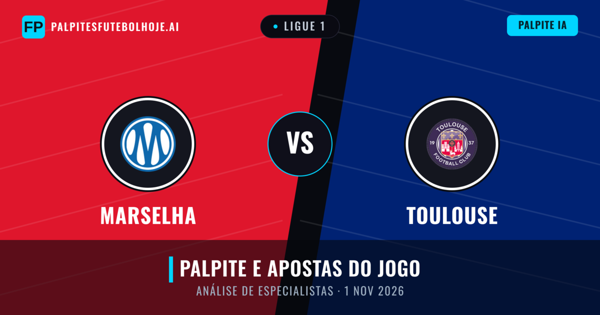 Marselha vs Toulouse — prognóstico e prévia do jogo