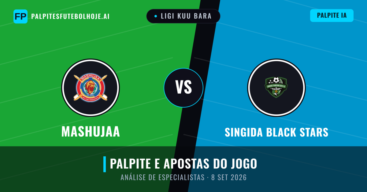 Mashujaa vs Singida Black Stars — prognóstico e prévia do jogo